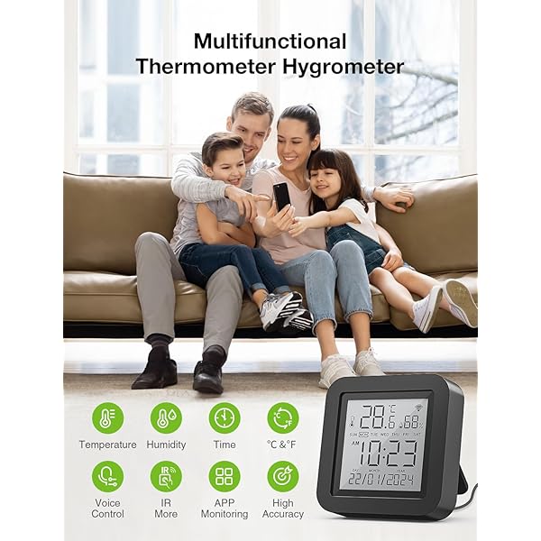 Smart WiFi Thermometer Hygrometer S09
