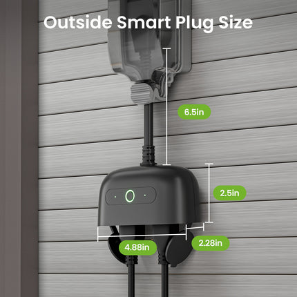 GHome Wi-Fi Outdoor Smart Dual Plug WP7