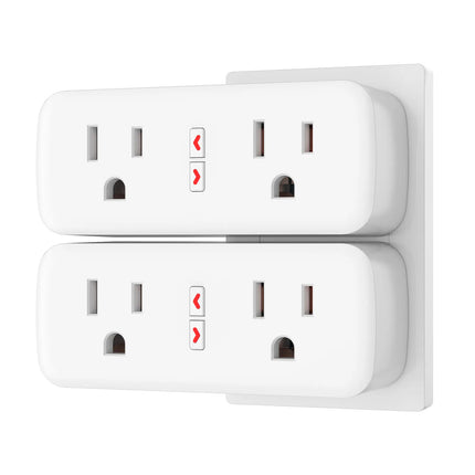 Smart Plugs,Wifi Dual Outlet WP2