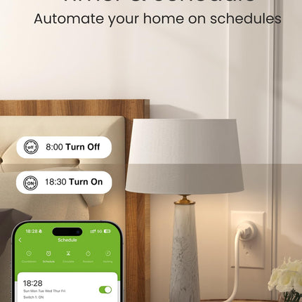GHome Wi-Fi 5G Smart Plug 15A WP3-A