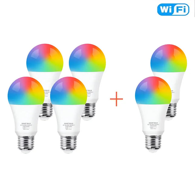 15W WiFi Smart Led Light Bulb E27 110-220V