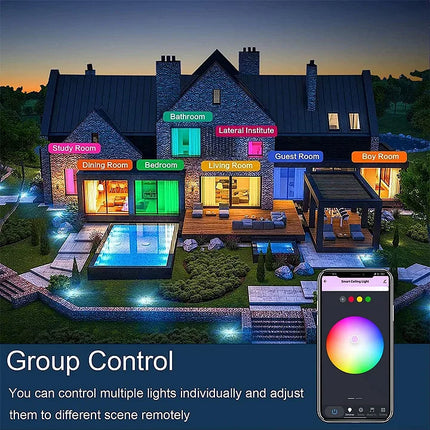 Smart WIFI LED Round Ceiling Light