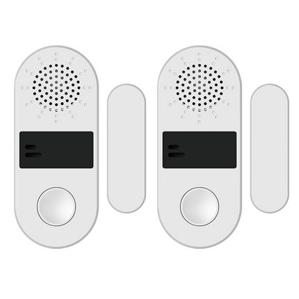 Smart Door & Window Sensor: WiFi Siren & Light Alarm