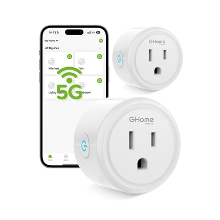 GHome Wi-Fi 5G Smart Plug 15A WP3-A