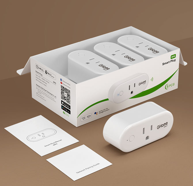 GHome Wi-Fi Smart Plug Apple-HomeKit 15A WP6-H