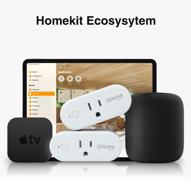 GHome Wi-Fi Smart Plug Apple-HomeKit 15A WP6-H