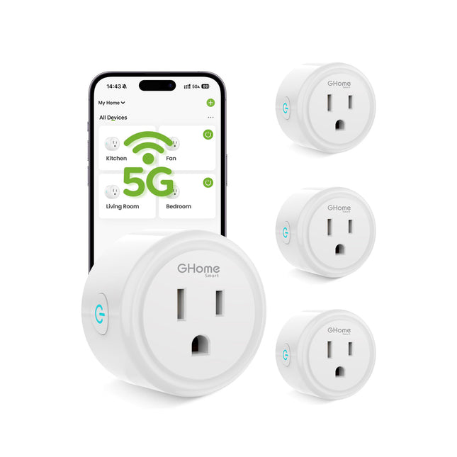 GHome Wi-Fi 5G Smart Plug 15A WP3-A