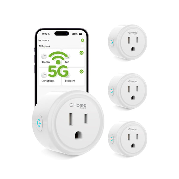 GHome Wi-Fi 5G Smart Plug 15A WP3-A