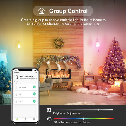 WiFi Smart Led Light Bulb WB4