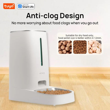 4L Smart WiFi Pet Feeder — Freshness Guard & Low Food Alarm