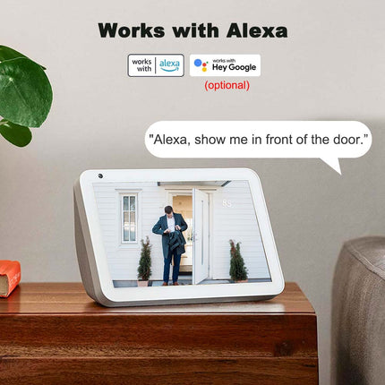 5MP WiFi IP Camera Outdoor 5G Wireless Video With Alexa