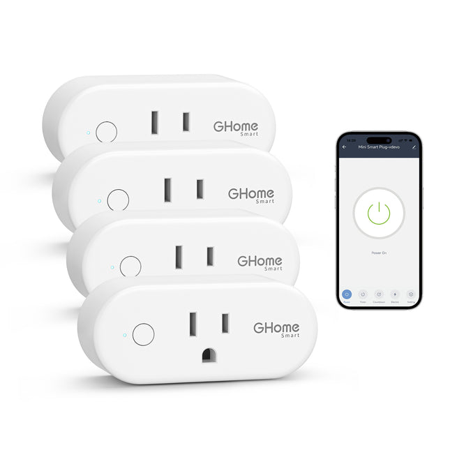 GHome Wi-Fi Smart Plug 15A WP6 (4-pack)