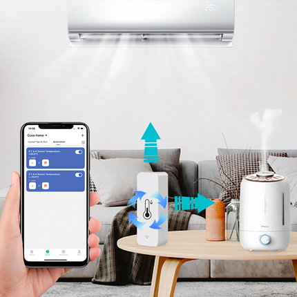 Smart WIFI Temperature Humidity Sensor ST1