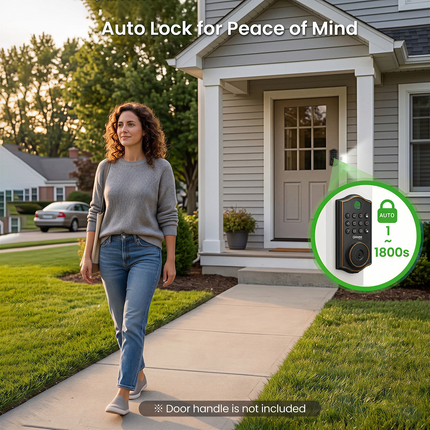 GHome Wi-Fi Smart Fingerprint Door Lock Keypad KD30