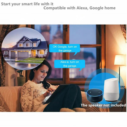 WiFi Smart Garage Door Opener Controller