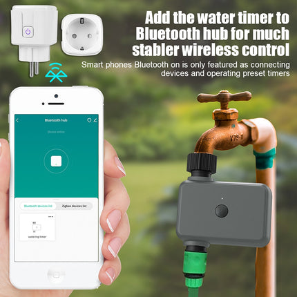 Alexa Bluetooth Garden Irrigation Controller - Battery Powered