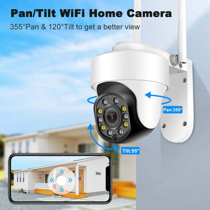 5MP WiFi IP Camera Outdoor 5G Wireless Video With Alexa