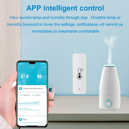 Smart WIFI Temperature Humidity Sensor ST1
