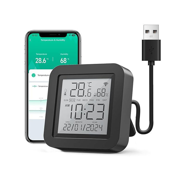 Smart WiFi Thermometer Hygrometer S09