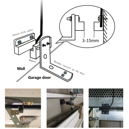 WiFi Smart Garage Door Opener Controller