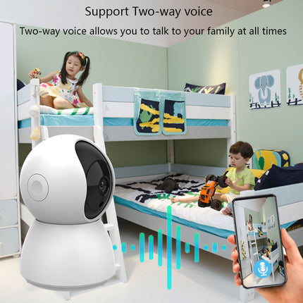 Smart Mini WiFi IP Camera Indoor Wireless Surveillance Auto Tracking Of Human Home Security CCTV Baby Pet Monitor