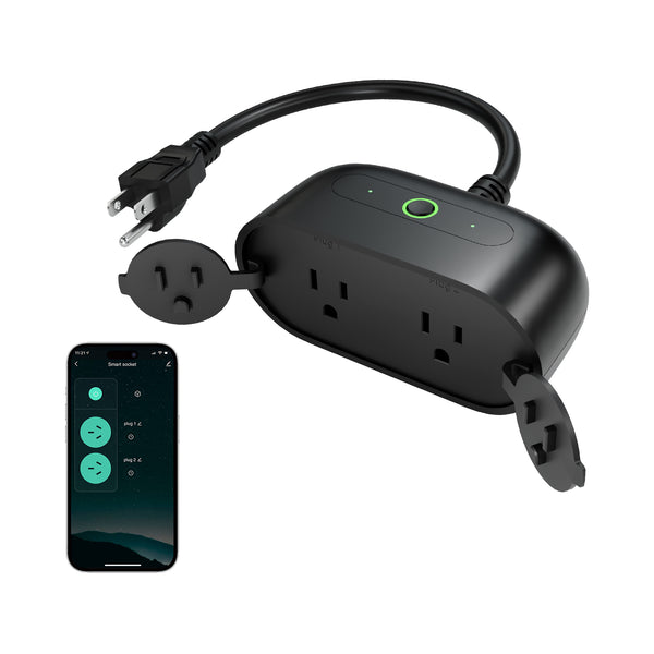GHome Wi-Fi Outdoor Smart Dual Plug WP7