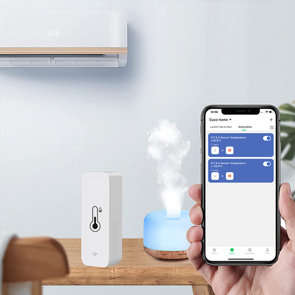 Smart WIFI Temperature Humidity Sensor ST1