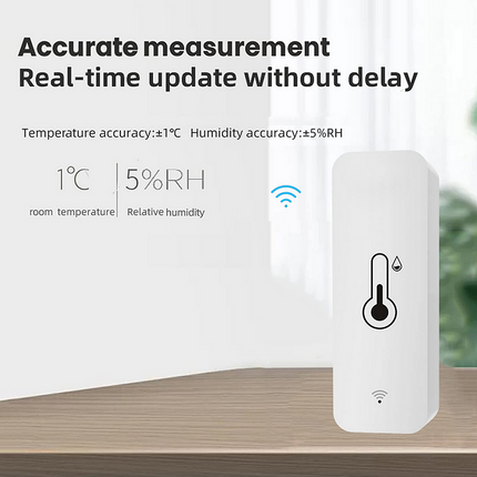 Smart WIFI Temperature Humidity Sensor ST1