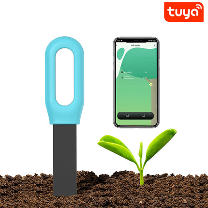 Bluetooth Soil Tester - Smart Garden Moisture & Temp Monitor