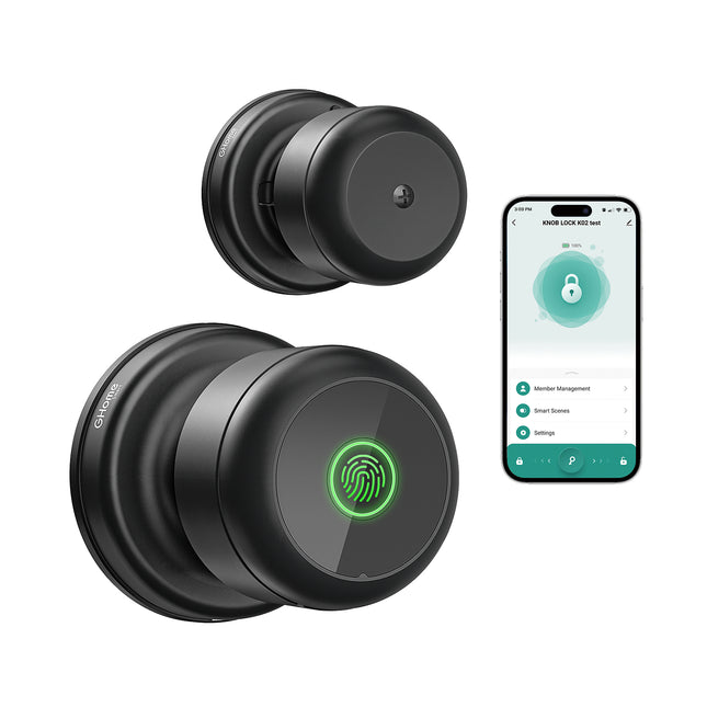 Smart Door Knobs Fingerprint Door Lock K02A