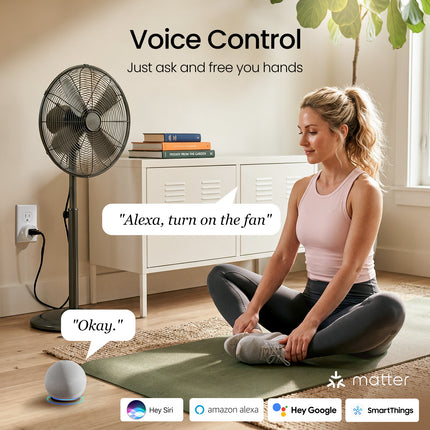 New In! Matter Compatible Smart Plug 15A WP3M - GHome