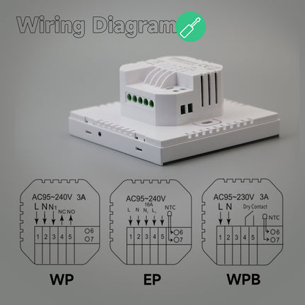 Smart WiFi Thermostat: Electric Underfloor Heating Controller
