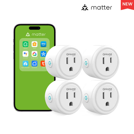 New In! Matter Compatible Smart Plug 15A WP3M - GHome