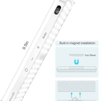 Motion Sensor Cabinet Light Battery Display