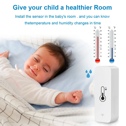 Smart WIFI Temperature Humidity Sensor ST1