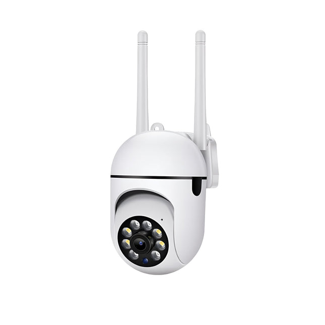 Smart Indoor Security Camera: 2.4G WiFi, Motion Tracking & Two-Way Audio