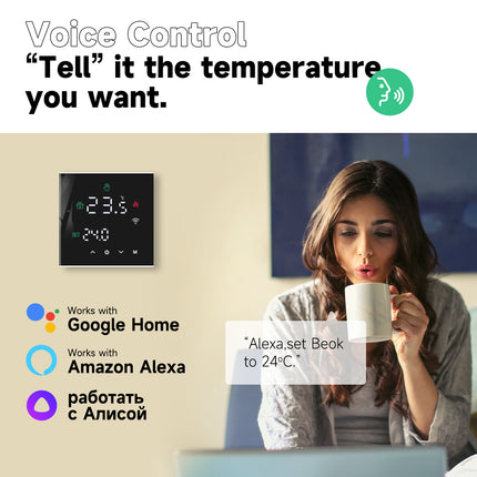 Smart WiFi Thermostat: Electric Underfloor Heating Controller