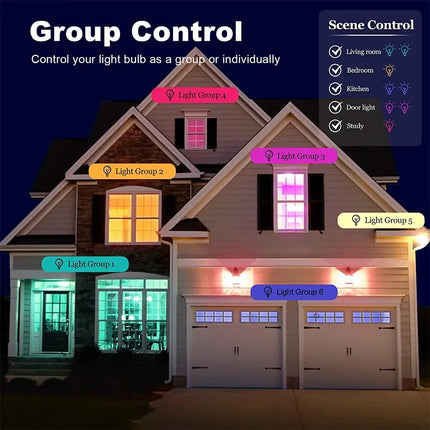 15W WiFi Smart Led Light Bulb E27 110-220V