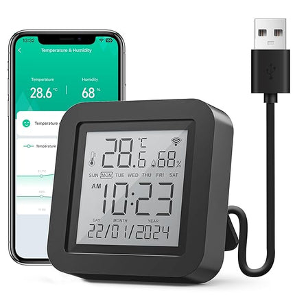 Smart WiFi Thermometer Hygrometer S09